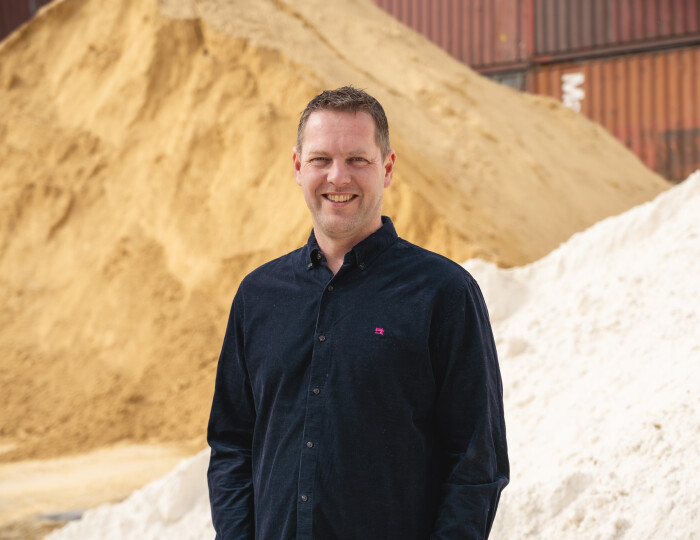 Shovelmachinist menglocatie Kampen